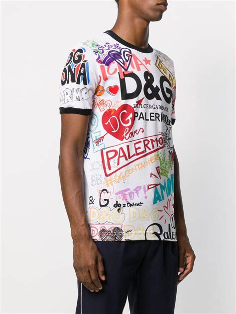 dolce and gabbana graphic tees.